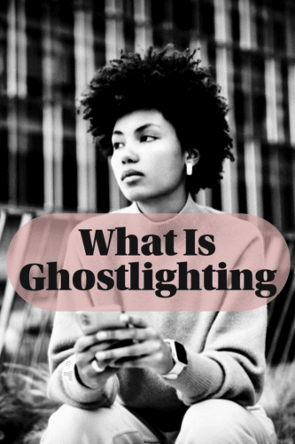 Emotionally distressed woman looking at unanswered messages showing ghostlighting in modern dating