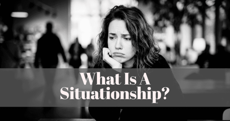 Emotionally distant couple showing confusion and uncertainty in a situationship