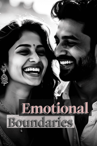 happy couple laughing togetherrepresenting healthy emotional boundaries, self-respect, emotional healing, and relationship balance.