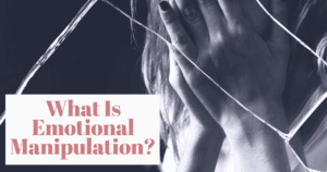 Woman appearing distressed reflecting psychological impact of emotional manipulation